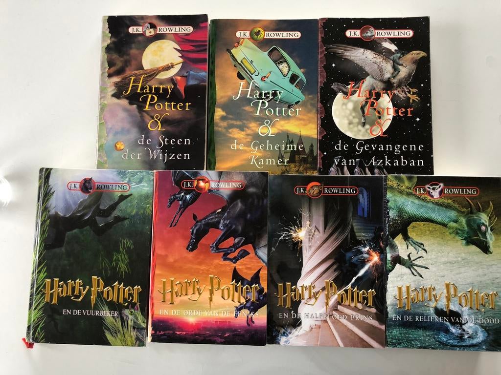 Harry Potter volledige reeks, Ophalen, Gelezen