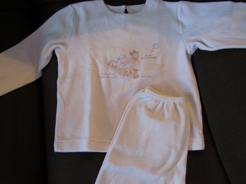 Pyjama Petit Bateau 3-4 ans et 8 ans, Petit Bateau, Utilisé, Fille, Enlèvement