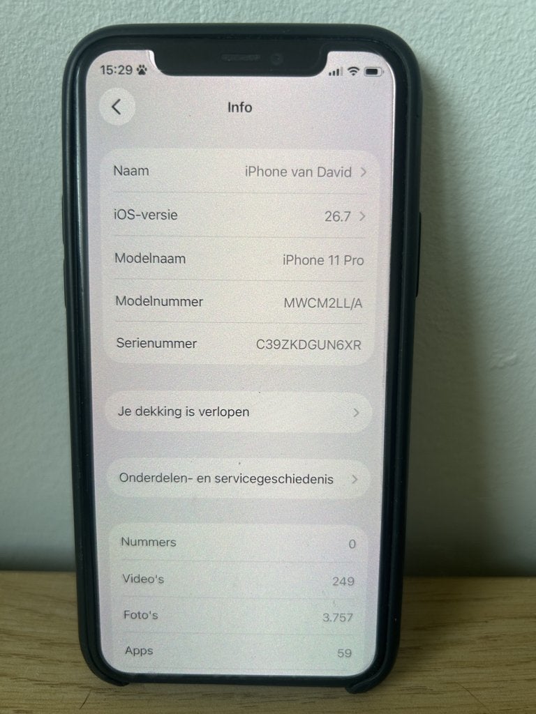 iPhone 11 Pro 256 GB, Telecommunicatie, Gebruikt, IPhone 11, Zonder abonnement, Zilver