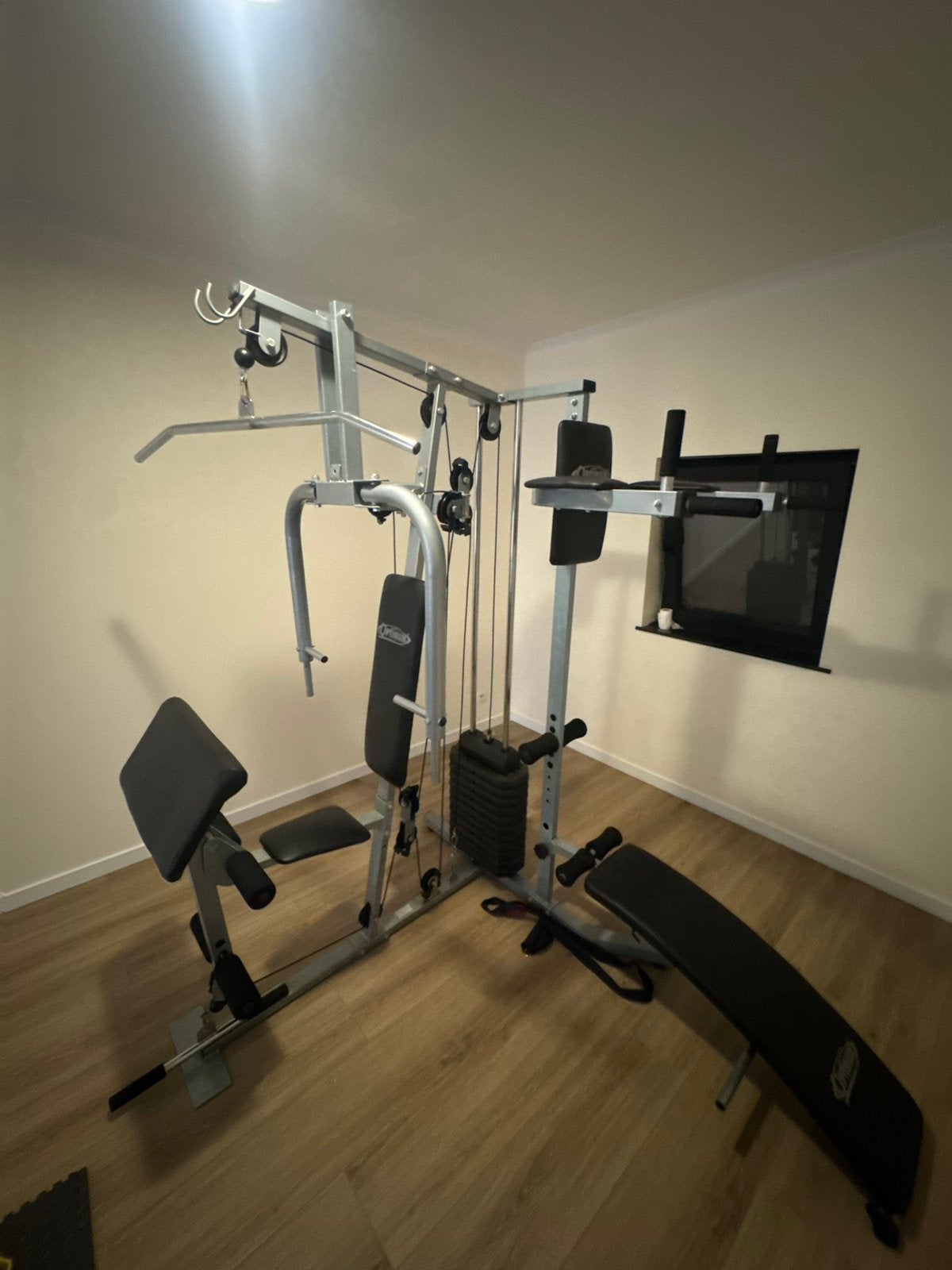 Complete Multi Gym (Optimum BMG-4700T) – In zeer goede staat, Sport en Fitness, Ophalen, Gebruikt, Krachtstation
