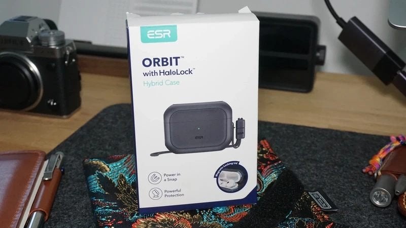 AirPods Pro 2, ESR Hybrid Case, Enlèvement ou Envoi, Comme neuf, Protection, Apple