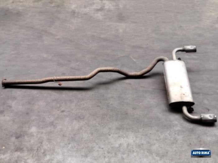 Echappement silencieux arrière + central d'un Volvo V60, -, 3 mois de garantie, -, -