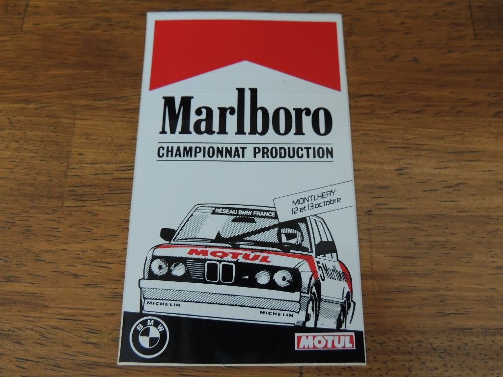 BMW France Montlhery Marlboro Team, Verzenden, Zo goed als nieuw, Auto of Motor