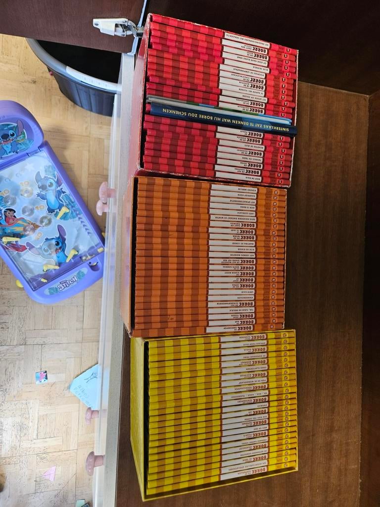 Boekjes van Borre hele set, Ophalen