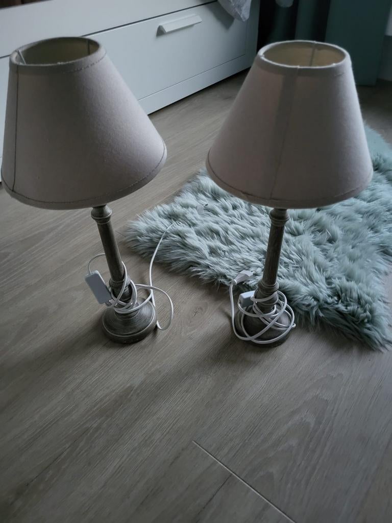 Te koop 2 stalampjes, Huis en Inrichting, Ophalen
