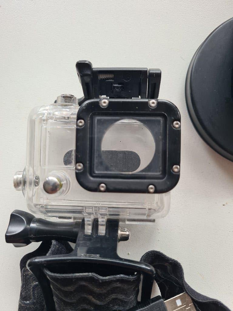 GoPro accessoires - protective housing, Audio, Tv en Foto, Actiecamera's, Ophalen, Gebruikt, GoPro