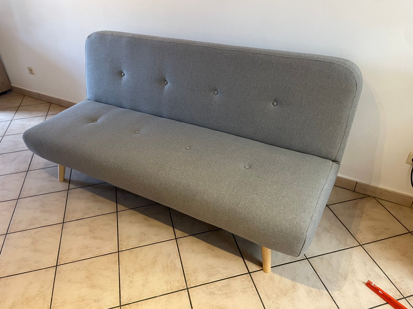 2-zits slaapbank Jysk, Huis en Inrichting, Ophalen, 100 cm, Tweepersoons, 190 cm of minder