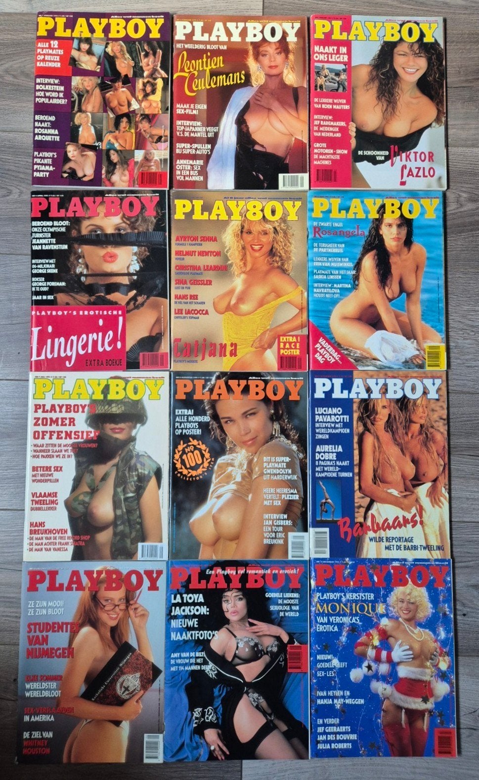 Complete jaargang Playboy 1991 in goede / zeer goede staat, Verzenden, 1980 tot heden, Tijdschrift