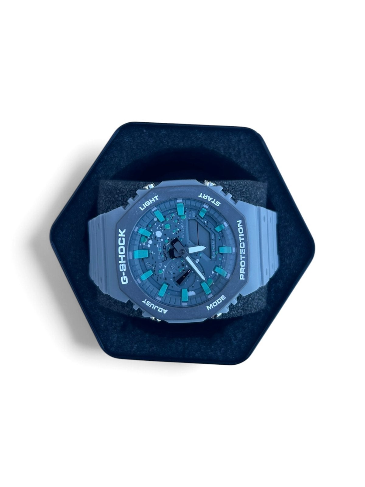 Casio G-Shock GA-2100 Splash Grey — Neuve, Casio, Enlèvement ou Envoi, Autres matériaux, Autres matériaux