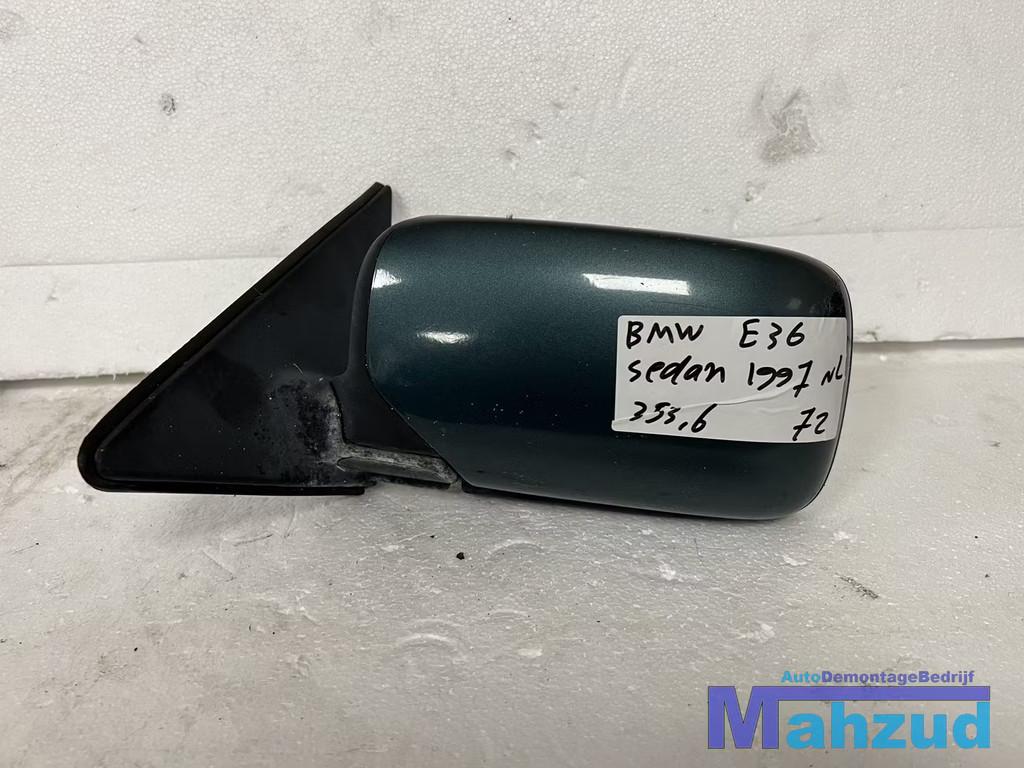 BMW E36 groen 353/6 links spiegel buitenspiegel 1990-1998, Petuelring 130
80788  Munich, DE, Gebruikt, Info@bmw.de, BMW