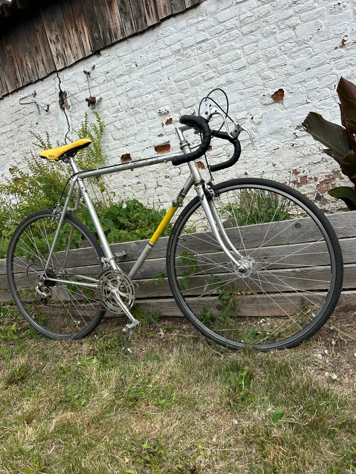 Vélo de route vintage léger en acier ABC Special Shimano 600, Autres marques, Frein sur jante, Moins de 10 vitesses, Acier