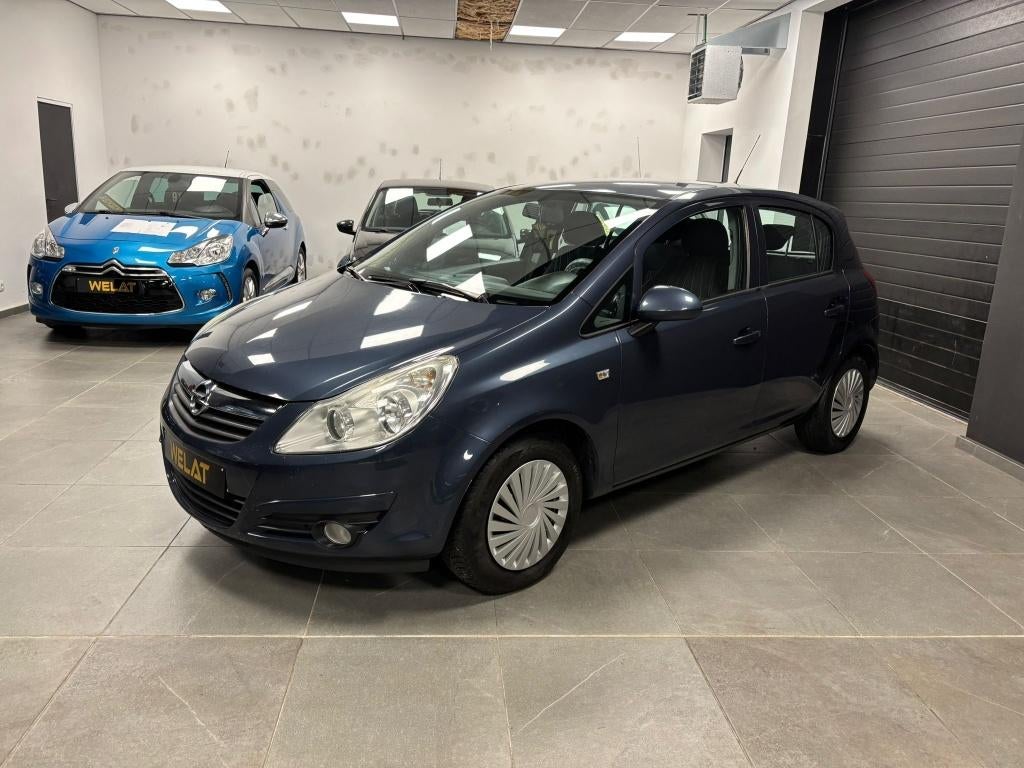 OPEL CORSA 1.2 LITER BENZINE/2010/TOP STAAT, Autos, Bluetooth, Argent ou Gris, Achat, 129 g/km