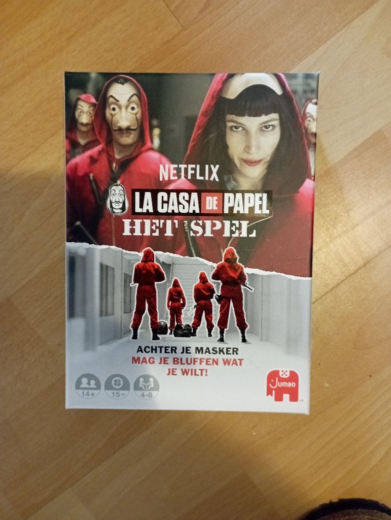 la casa de papel gezelschapsspel NIEUW, Hobby en Vrije tijd, Gezelschapsspellen | Overige, Ophalen of Verzenden, Nieuw