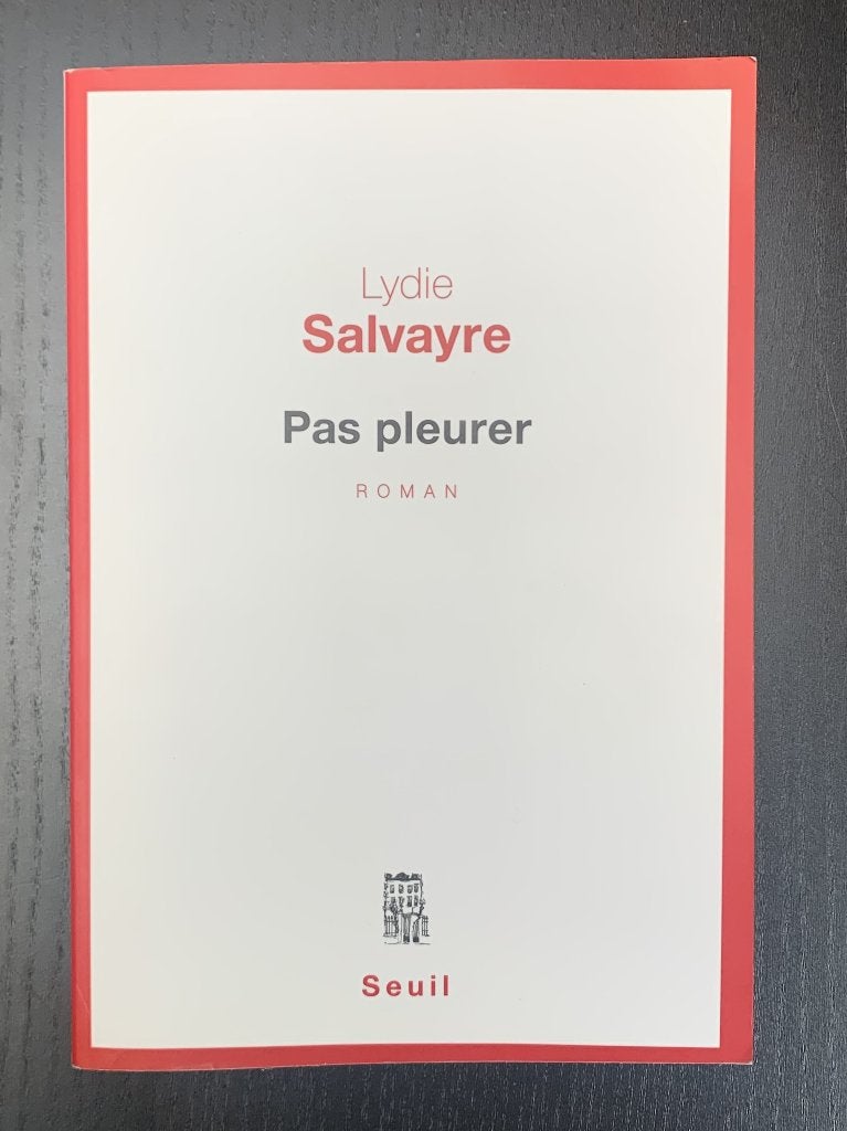 Huil niet - Lydie Salvayre (Prix Goncourt 2014), Boeken, Romans, Ophalen of Verzenden, Zo goed als nieuw, Lydie Salvayre