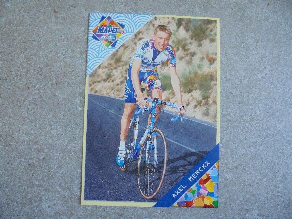 Wielerfoto Axel Merckx, Envoi