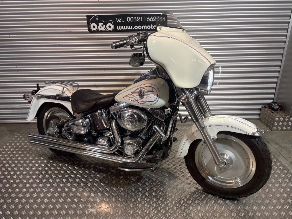 H-D Fat Boy 1450 + 1 jaar Garantie + GRATIS onderhoud!, Motoren, 2 cilinders, Occasion, Bedrijf, Handgeschakeld