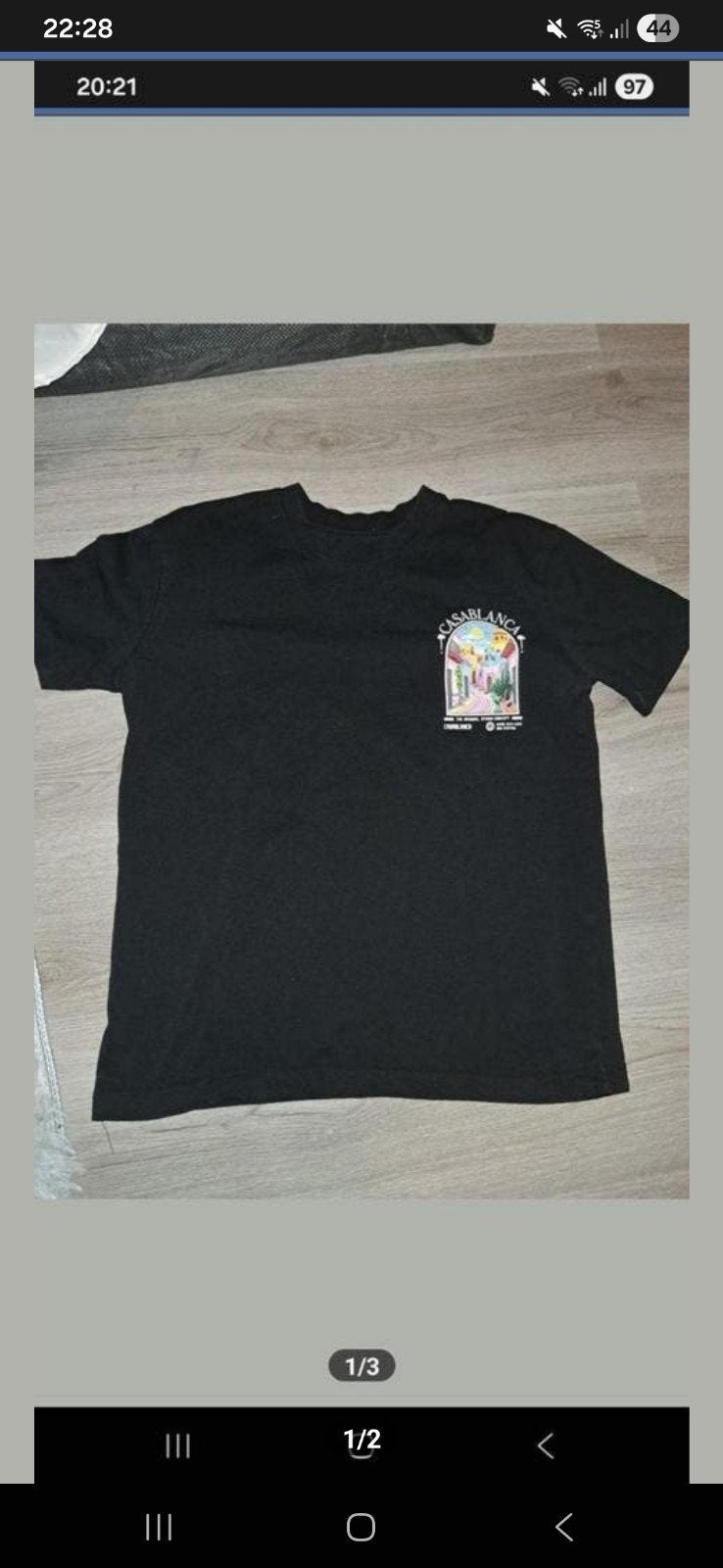 T shirt maat  m  Casablanca, Vêtements | Hommes, T-shirts, Enlèvement, Taille 48/50 (M)