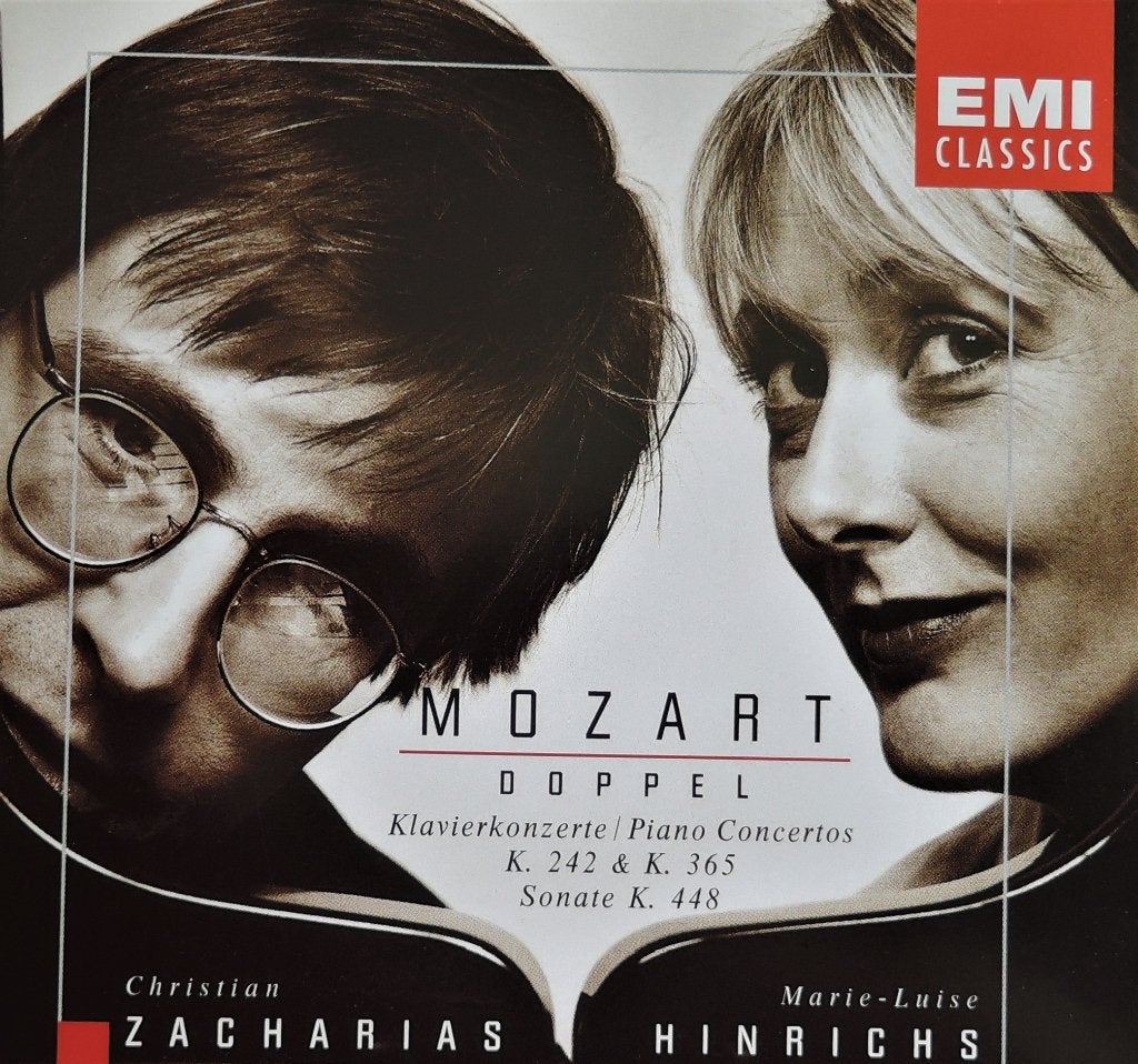 Mozart / Muziek voor twee klavieren - Zimmerman / Hinrichs, Mozart, Ophalen of Verzenden, Zo goed als nieuw, Classicisme