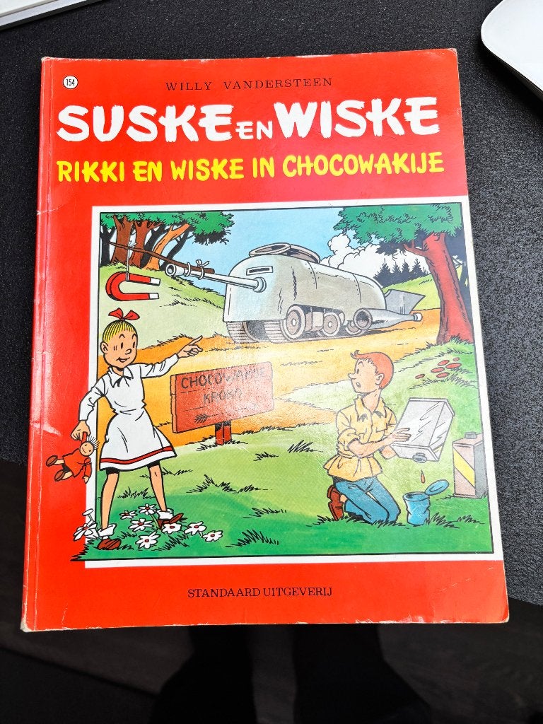 Suske & Wiske.   strips, Ophalen, Gelezen