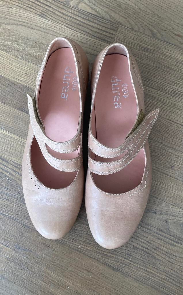 Durea schoenen. Maat 7/naturel, Kleding | Dames, Verzenden, Zo goed als nieuw