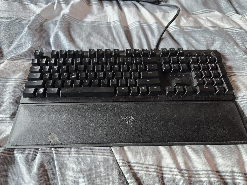 razer huntsman elite gaming toetsenbord qwerty, Informatique & Logiciels, Enlèvement ou Envoi, Qwerty, Touches multimédia, Filaire