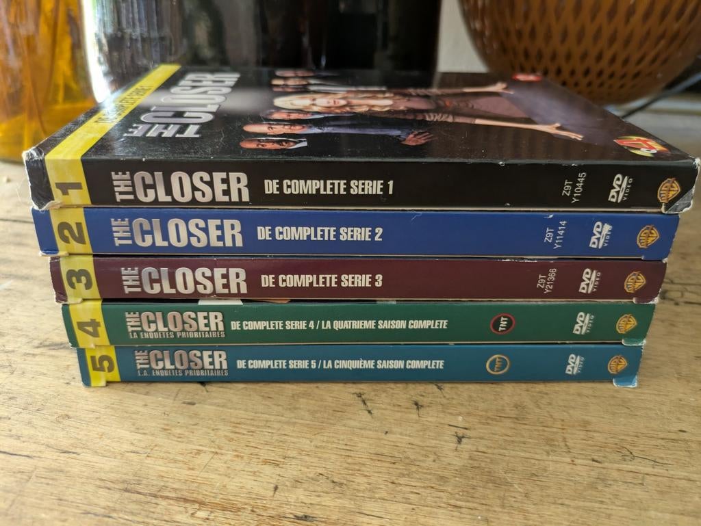 The Closer  Serie 1 t/m 5, Cd's en Dvd's, Dvd's | Tv en Series, Gebruikt, Boxset, Ophalen of Verzenden