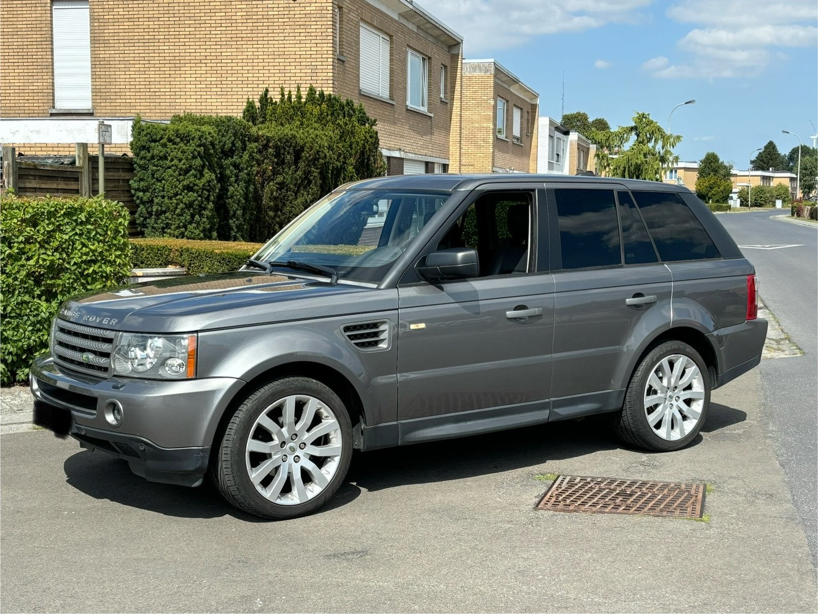 RANGE ROVER SPORT 2.7 LICHTE VRACHT 150€ TAX, Automaat, Dealer onderhouden, Zwart, Leder