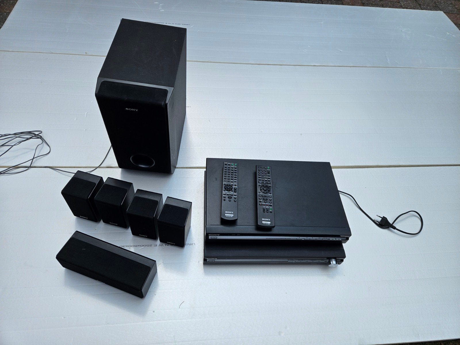 Homecinema Sony en DVD speler/ recorder, Ophalen of Verzenden, Sony