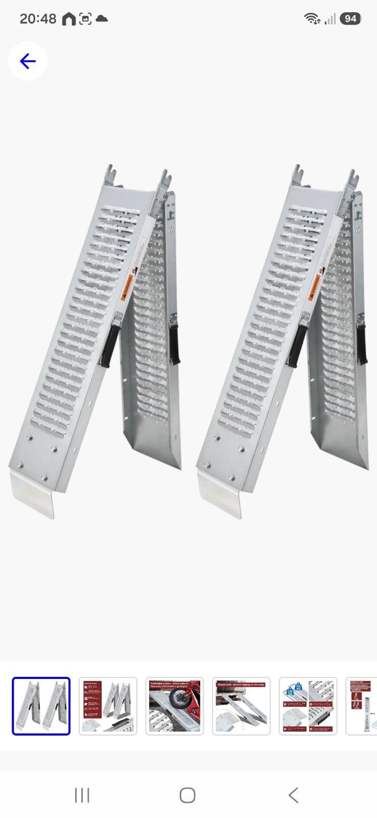 oprijplaten, Ophalen