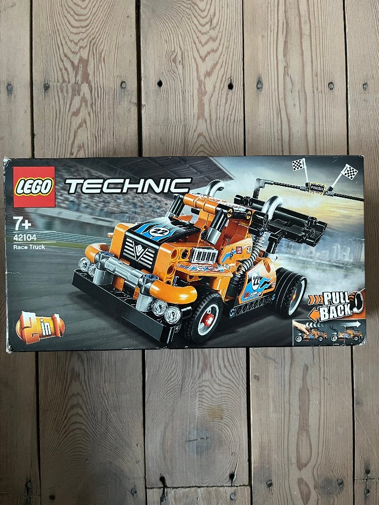 lego technic set 42104 racetruck, Inclusief instructies, Gebruikt, Lego, Ophalen of Verzenden