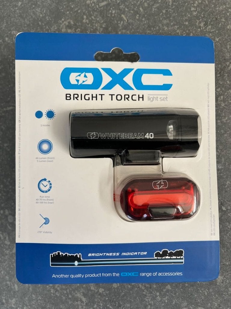 Fietsverlichting voor/achter Bright Torch, Fietsen en Brommers, Ophalen of Verzenden, Nieuw
