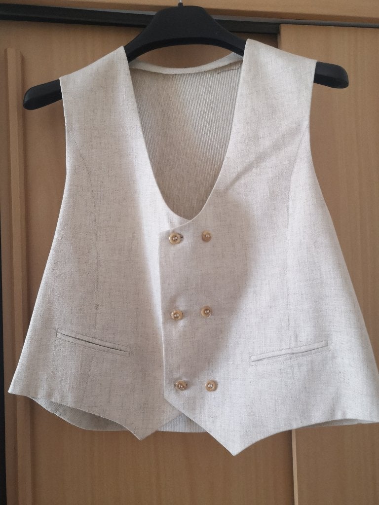 Veste de couleur claire à double fermeture L, Enlèvement ou Envoi