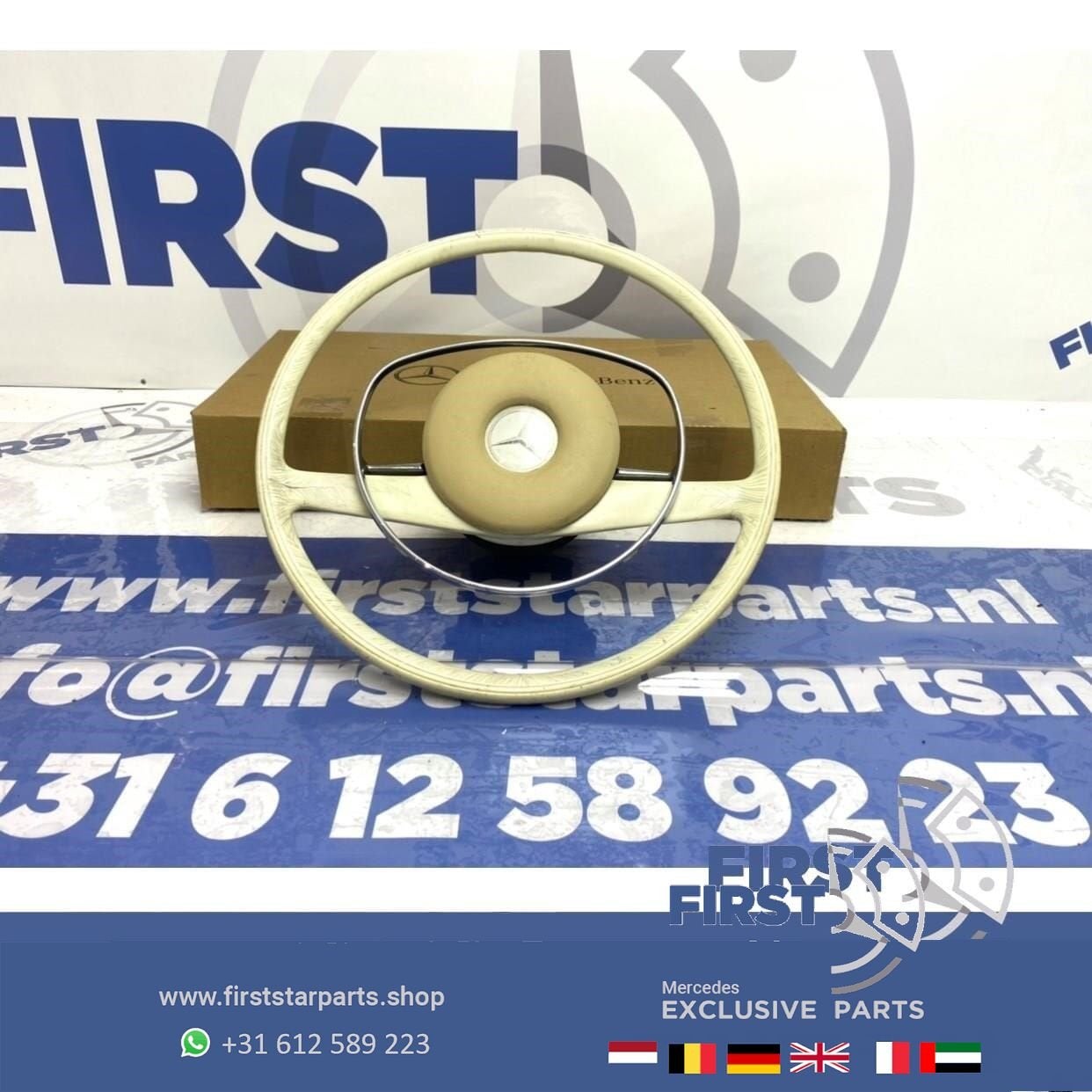 A1154640301 W114 W115 origineel Mercedes STUUR IVOOR WIT 196
