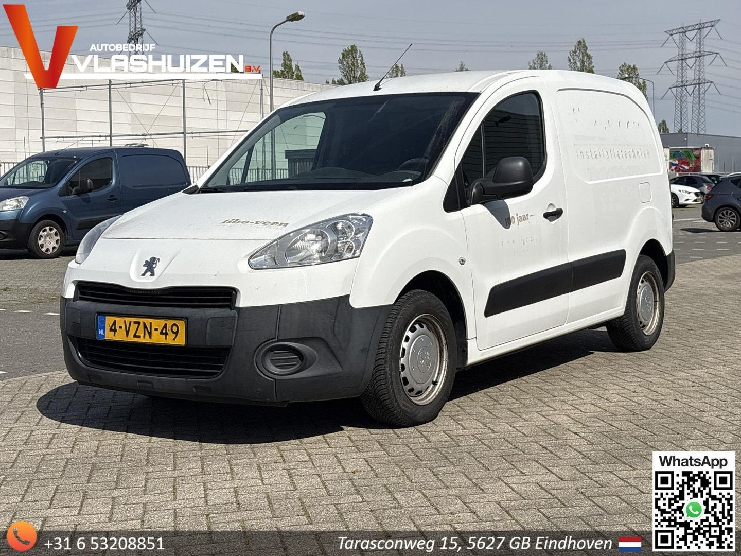 Peugeot Partner 120 1.6 e-HDI L1 XR Profit + | € 2.650,- NET, Auto's, 129 g/km, Wit, Bedrijf, ABS