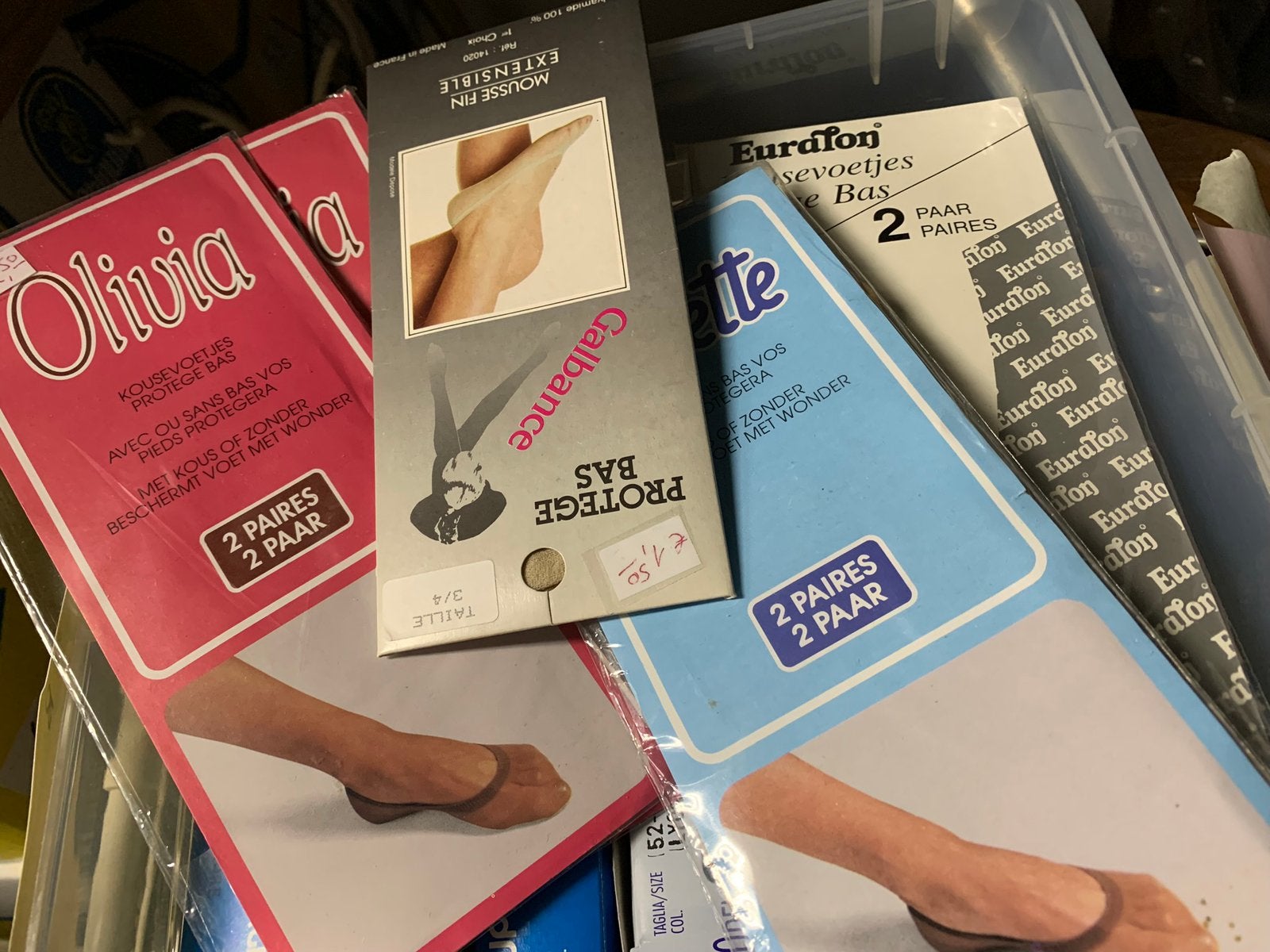Kousevoetjes 1,50 (per paar) €3 (per 3 paar)., Kleding | Dames, Sokken en Kousen, Ophalen, Zo goed als nieuw