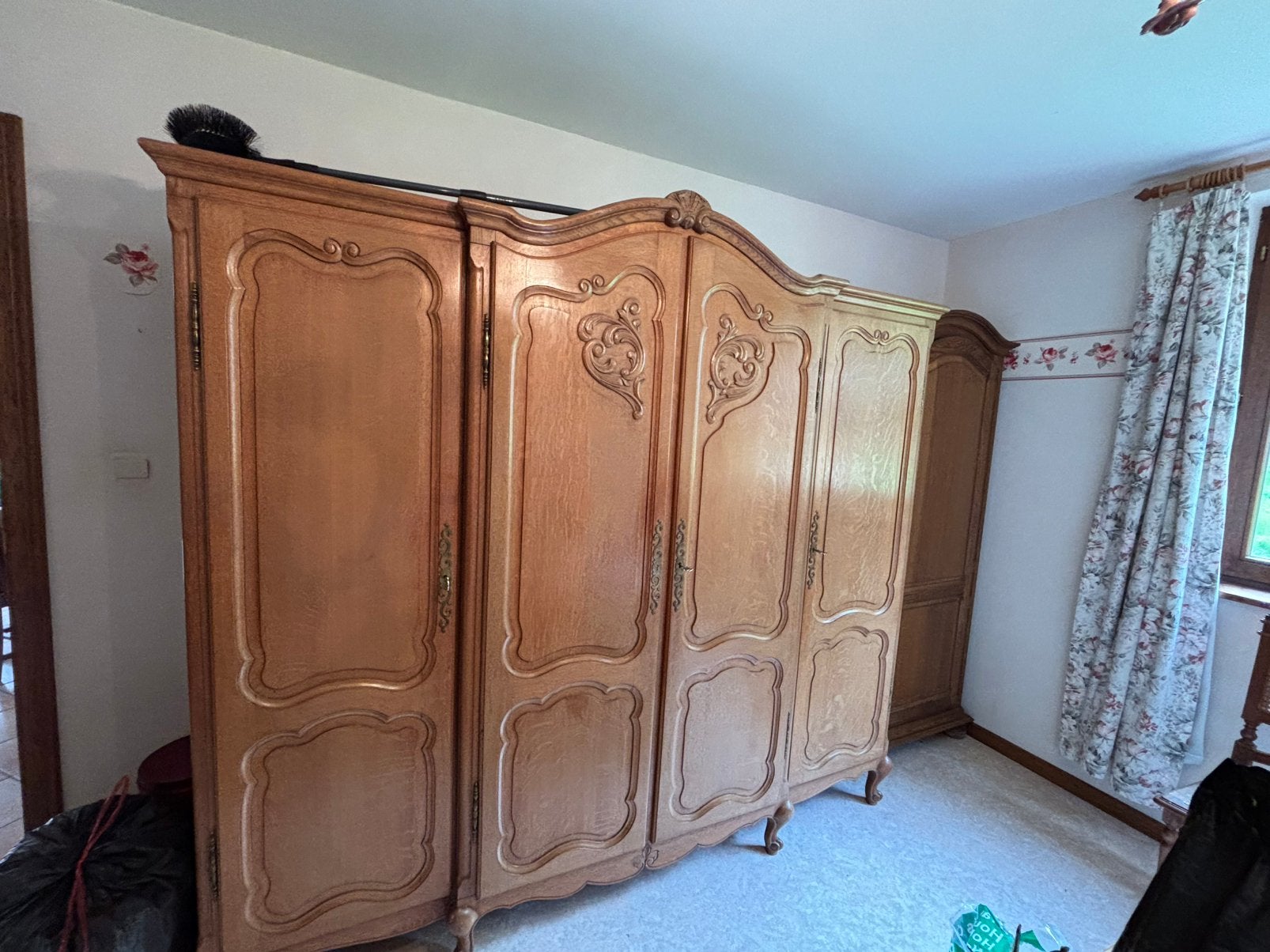 Chambre à coucher, Enlèvement, Comme neuf, Deux personnes, Ancienne