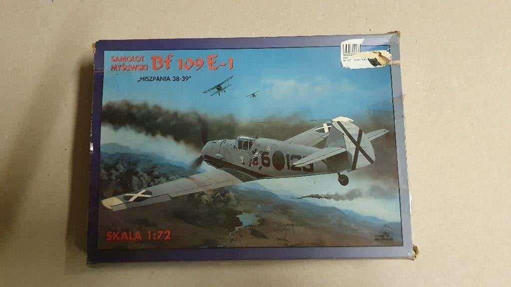 Messerschmitt Bf-109E-1, Hobby & Loisirs créatifs, Autres marques, Enlèvement ou Envoi, Comme neuf, 1:72 à 1:144