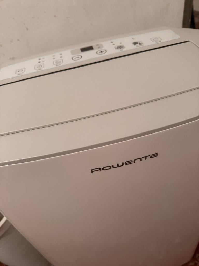 Mobiele Airco - rowenta, Electroménager, Climatiseurs, Refroidissement et Déshumidification, Moins de 60 m³, Comme neuf, Enlèvement