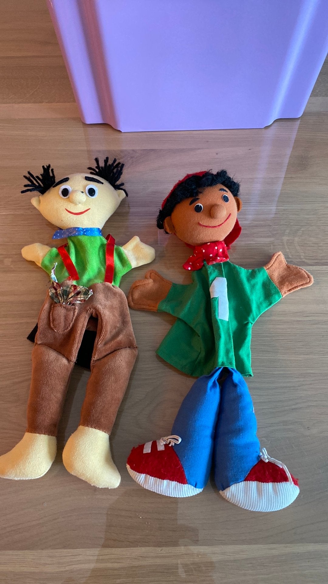 Handpoppen jongens, Ophalen, Zo goed als nieuw