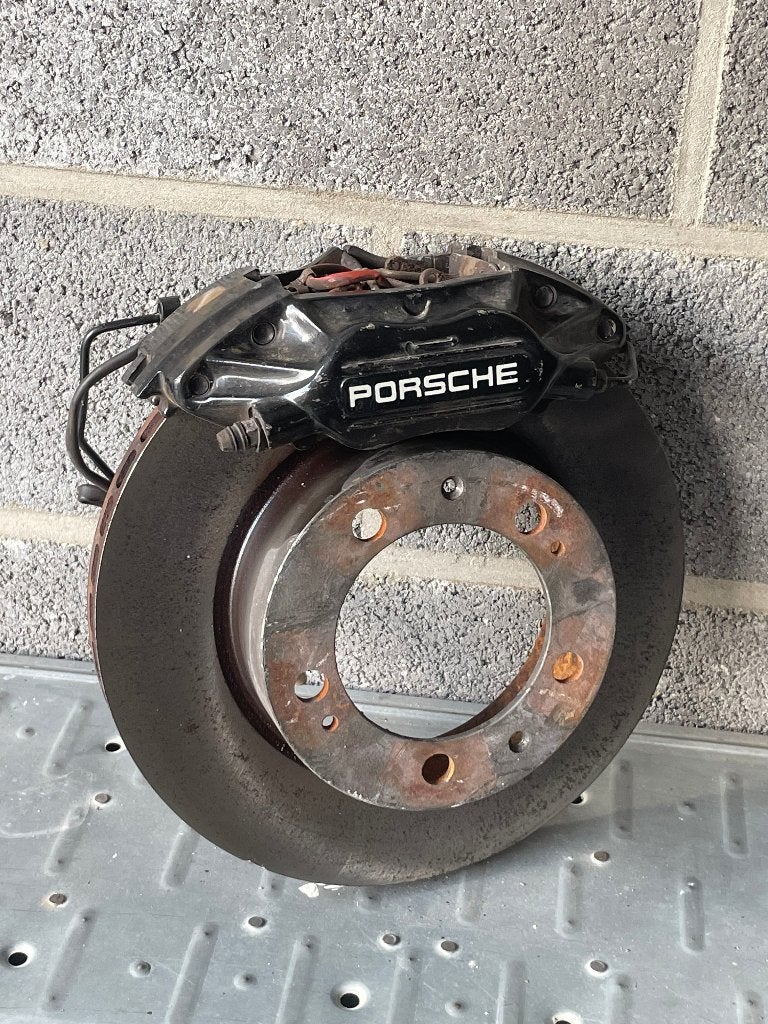 porsche 964 remklauw met remschijf rechts, Ophalen of Verzenden, Gebruikt, Porsche