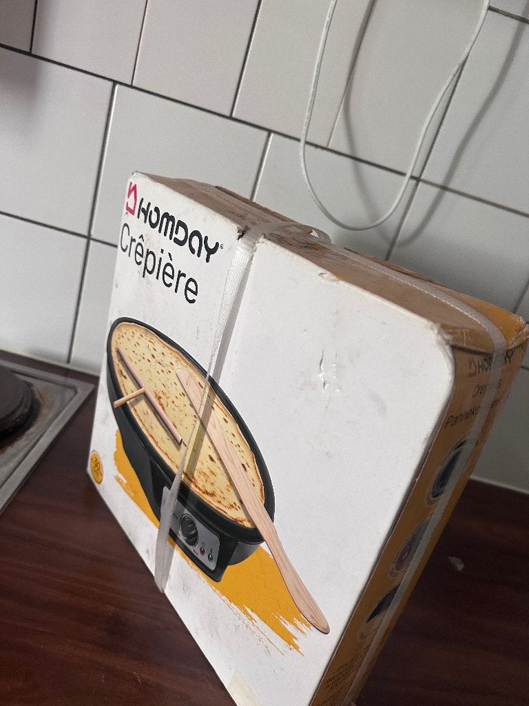 À vendre – Crêpière neuve, Enlèvement, Neuf