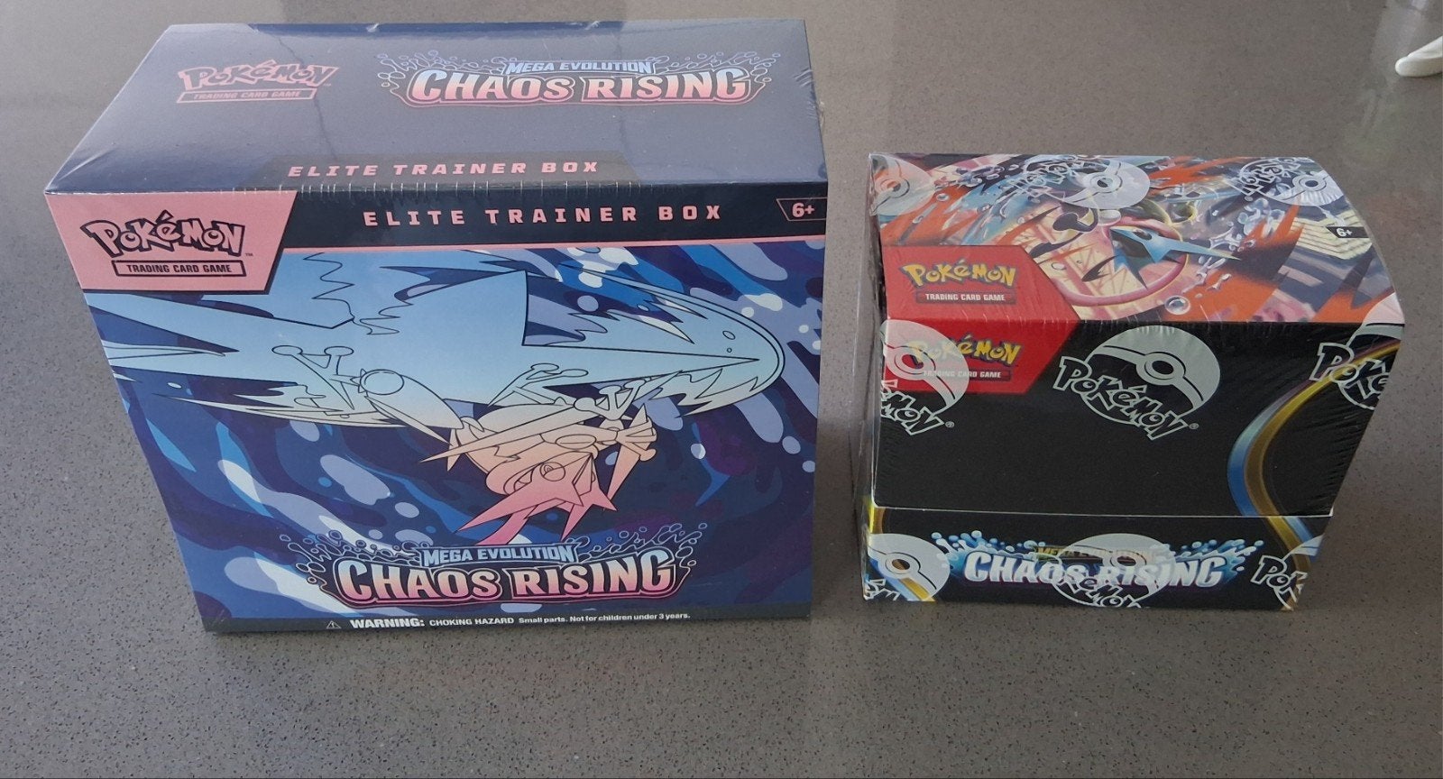 Chaos rising pokemon kaarten, Enlèvement, Booster