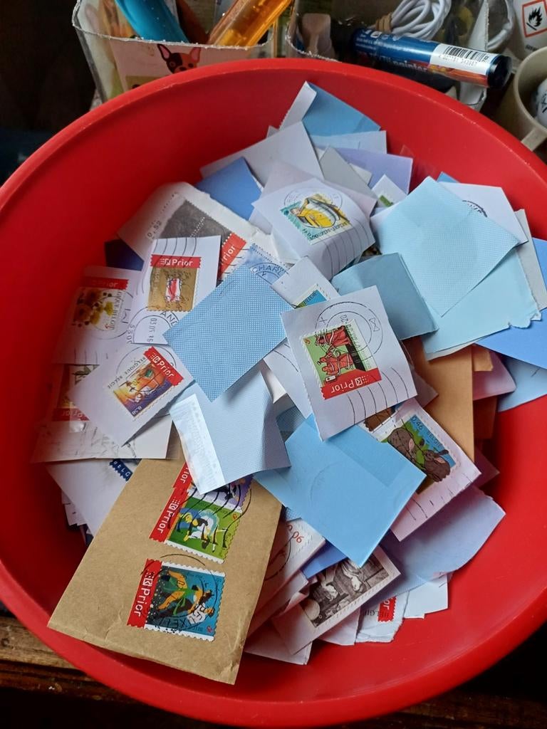 Timbre poste le lot 20euro, Enlèvement