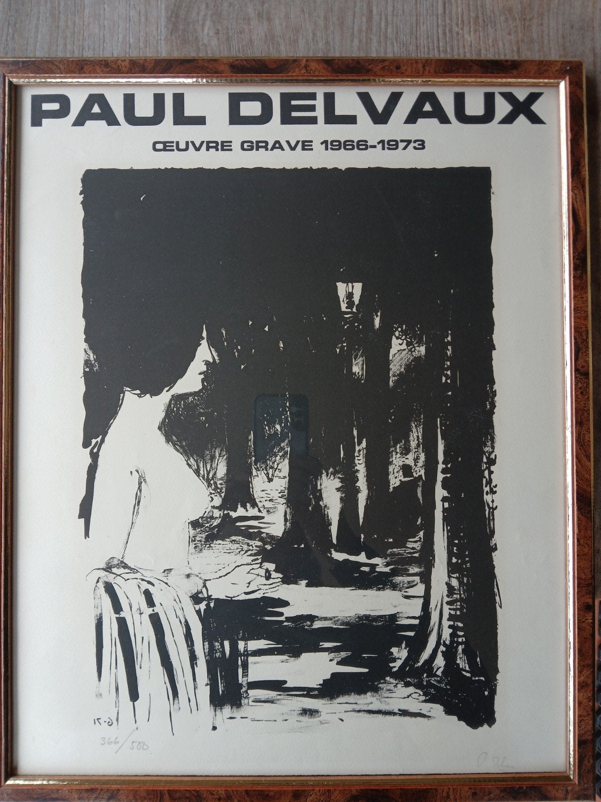 paul delvaux, Numéroté, Enlèvement