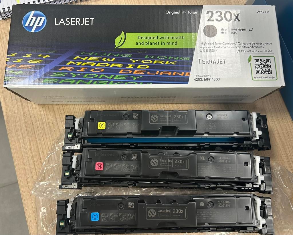 HP Laserjet Pro MFP 4302dw Toners - Origineel 230X, Ophalen of Verzenden, Nieuw, Toner