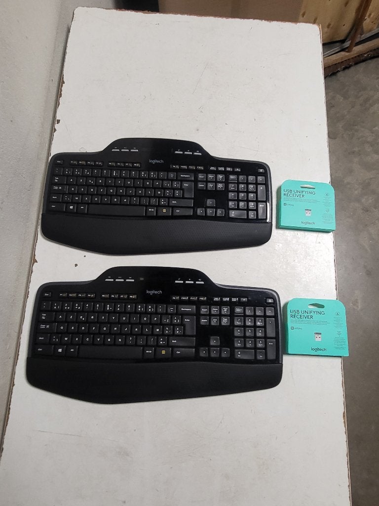 Logitech K710 draadloos toetsbord Azerty+Unifying-ontvanger, Logitech G, Azerty, Ophalen of Verzenden, Zo goed als nieuw