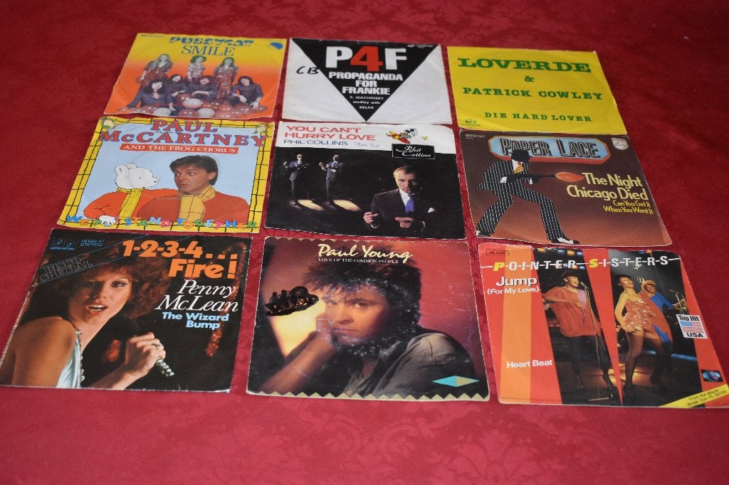 45t's voor vinyl lovers, alle genres, bezoek de lijsten, CD & DVD, Vinyles | R&B & Soul, Enlèvement ou Envoi, Comme neuf, 7 inch