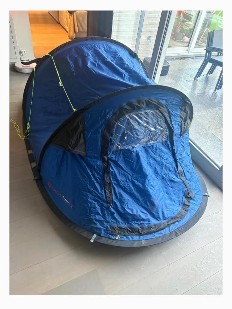 Tent, Caravans en Kamperen, Tenten, Ophalen, Zo goed als nieuw, Tot en met 2