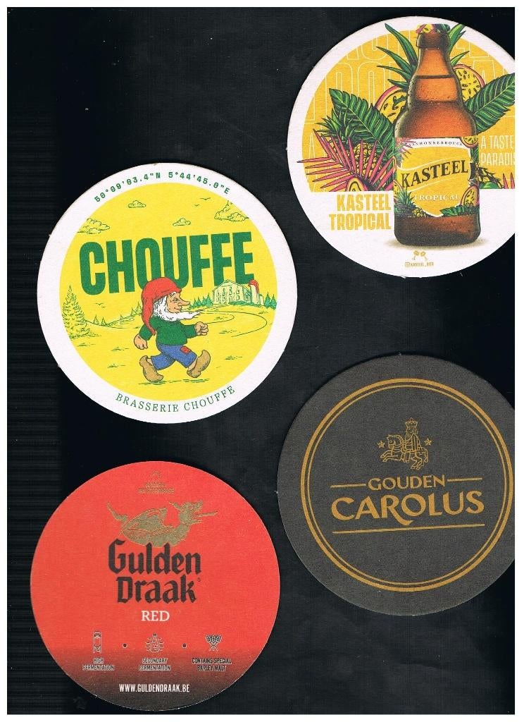 SOUS-VERRES À BIÈRE, Envoi, Neuf, Sous-bock