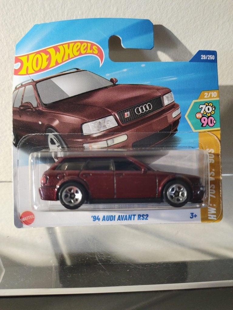 Hot Wheels '94 Audi Avant RS2 HW '70s vs. '90s', 2025, Ophalen of Verzenden, Nieuw, Auto
